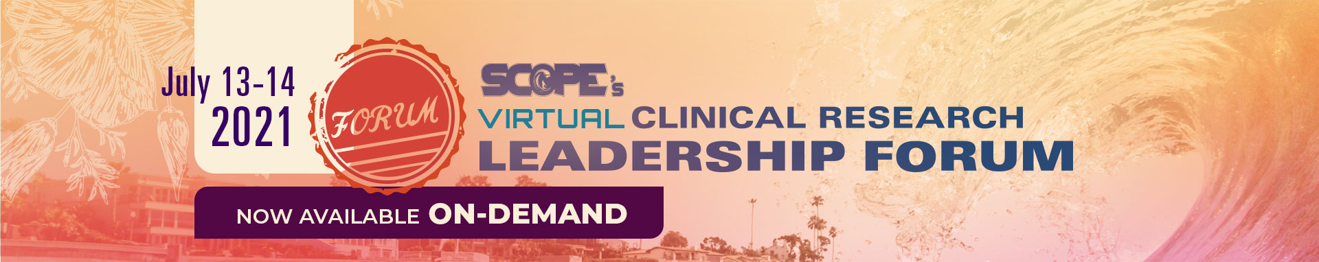 SCOPE Clinical Research Leadership Forum